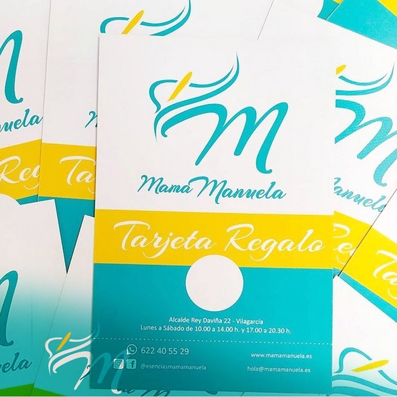 Tarjeta Regalo Mamá Manuela: elige lo que quieras y paga con tu tarjeta regalo