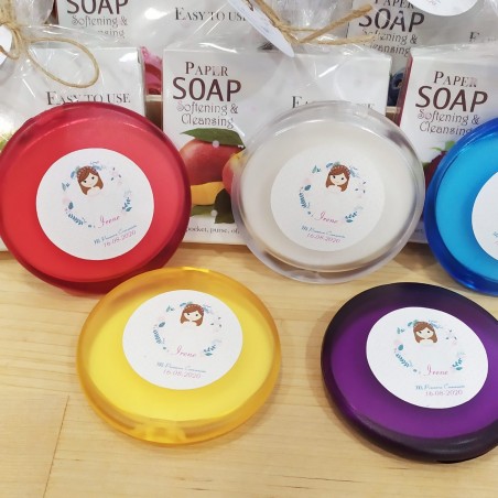Láminas de jabón en diferentes aromas