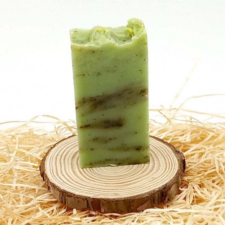Jabón artesano con árbol de té y te verde