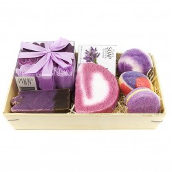 Bath violet: bombas de baño, rosas de jabón