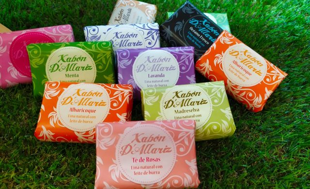xabon dallariz Jabón con leche de burra