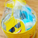 Lata regalo para cuidado facial y corporal.