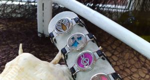 Pulseras con aroma incorporado.