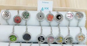 Pulseras perfumeras.