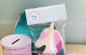 Caja temática unicornio