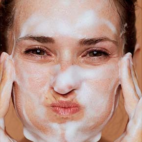 Jabón facial - Limpiador efecto mascarilla